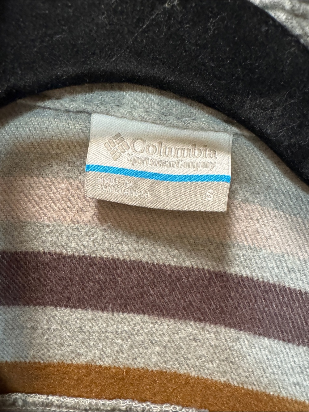 Columbia Striped Button-Front Jacket - Picture 2 of 3